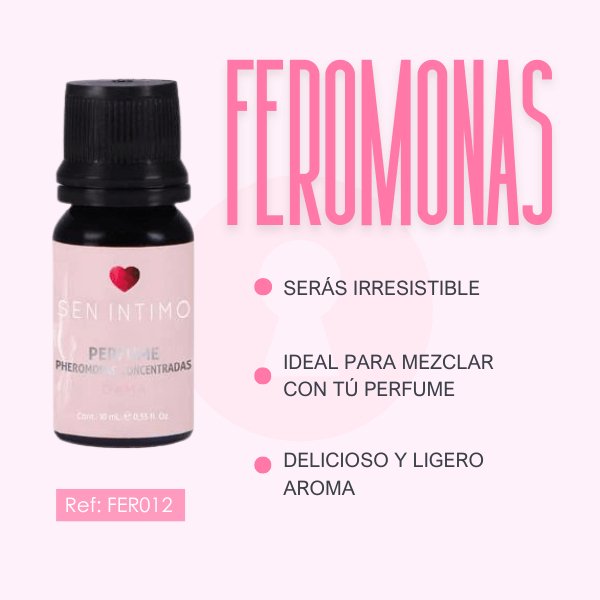 Feromonas concentradas para mujer 10 ml - Secretos.com