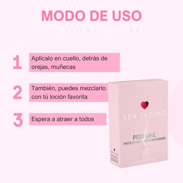 Feromonas concentradas para mujer 10 ml - Secretos.com