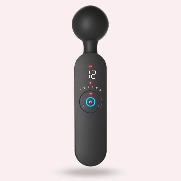 Hitachi Vibrador Caliente Ares Negro - Secretos.com