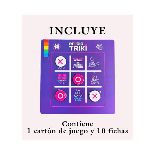 Juego Erótico Triki Lesbianas - Secretos.com