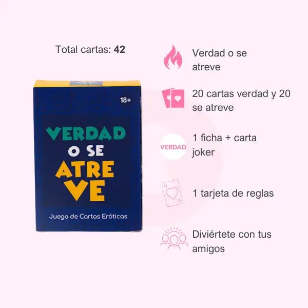 Juego Erótico la Verdad o se Atreve - Secretos.com