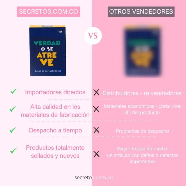 Juego Erótico la Verdad o se Atreve - Secretos.com