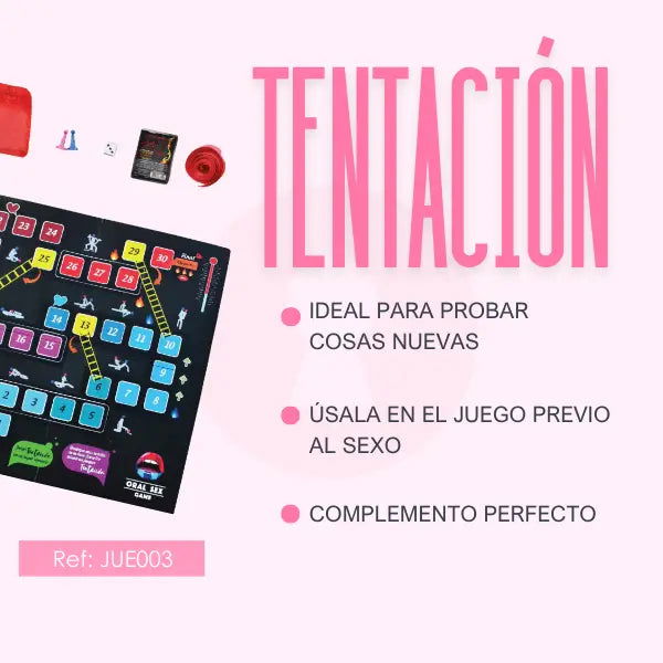 Juego Tentación Sexo Oral Heterosexual - Secretos.com