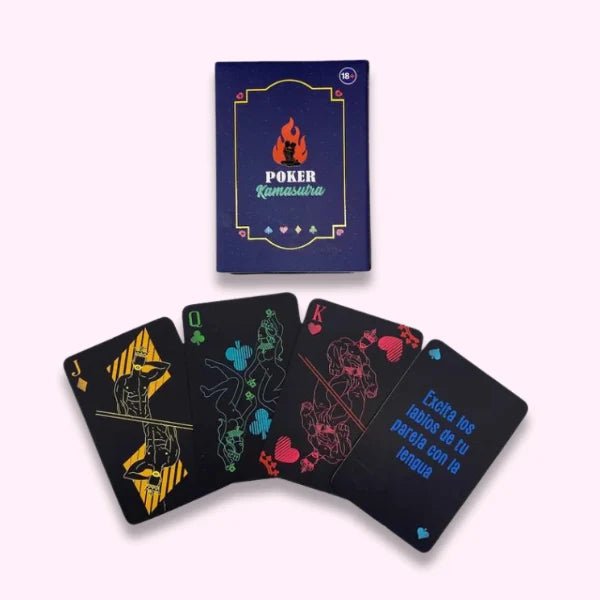 Juego de Cartas de Kamasutra Poker - Secretos.com