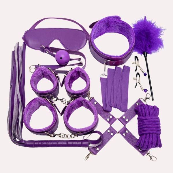 Kit Bondage Sado Lust 10 piezas - Secretos.com