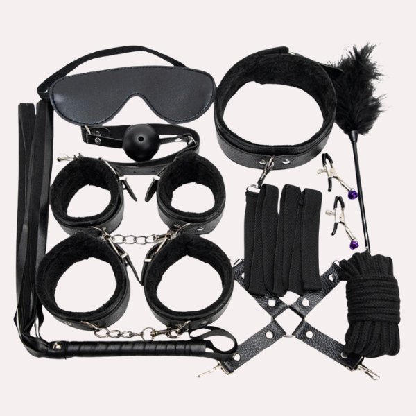 Kit Bondage Sado Lust 10 piezas - Secretos.com