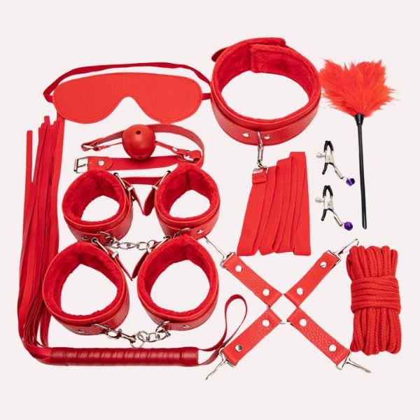 Kit Bondage Sado Lust 10 piezas - Secretos.com