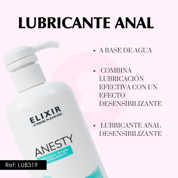Elixir Anesty Lubricante ntimo Anal Desensibilizante 500Ml Secretos.com Elixir Anesty Lubricante ntimo Anal Desensibilizante 500Ml Secretos.com
