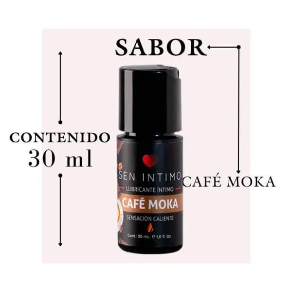 Lubricante Caliente Café Moka 30 ml - Secretos.com