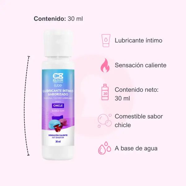 Lubricante Caliente con Sabor para Sexo Oral 30 ml Secretos.com Lubricante Caliente con Sabor para Sexo Oral 30 ml Secretos.com
