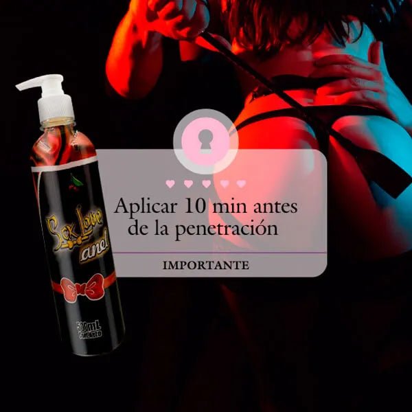 Lubricante Desensibilizante Anal a Base de Agua 500ml - Secretos.com