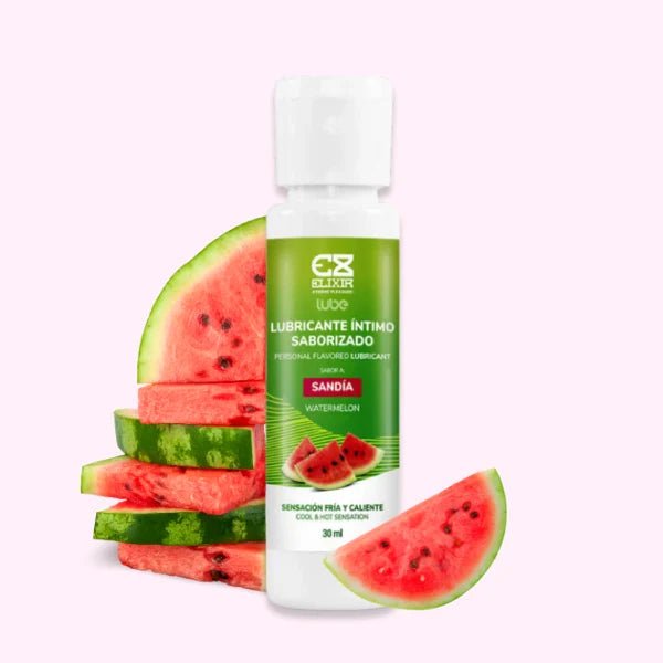 Lubricante Frío- Calor sabor a Sandía 30 ml - Secretos.com