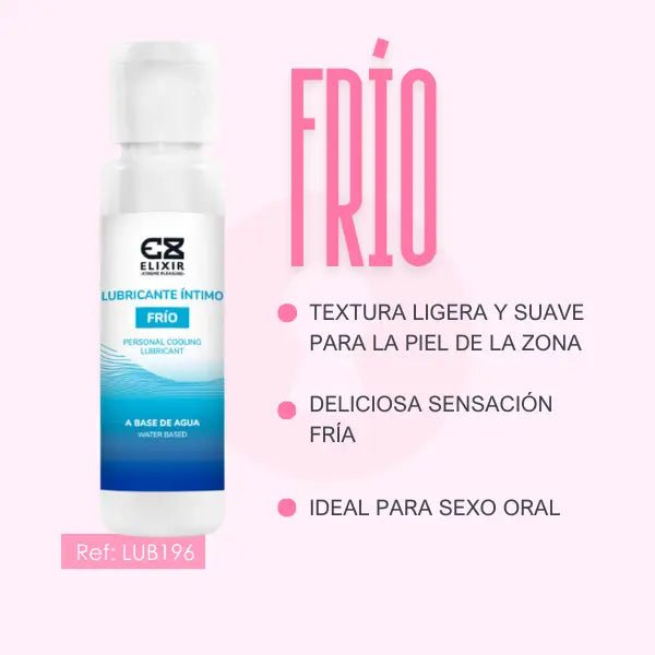 Lubricante Íntimo Frío Elixir 30 ML - Secretos.com