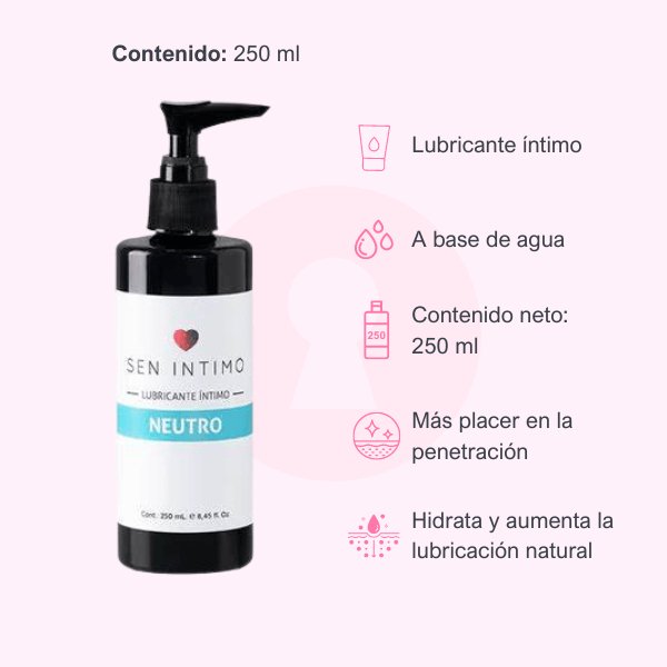 Lubricante Neutro Sen Intimo 250 ml - Secretos.com