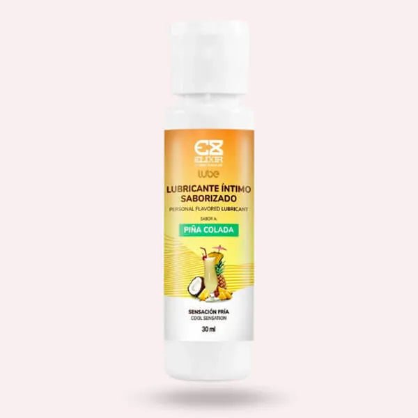 Lubricante frío sabor piña colada - Secretos.com