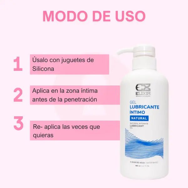 Lubricante neutro elixir 500 ml Secretos.com Lubricante neutro elixir 500 ml Secretos.com