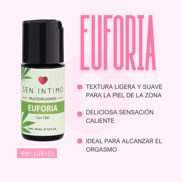 Multiorgasmos a Base de Cannabis Euforia 30 ml - Secretos.com
