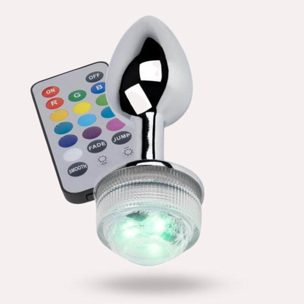Plug Anal Luminoso Talla M Secretos.com Plug Anal Luminoso Talla M Secretos.com