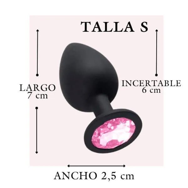 Plug anal silicona talla s - Secretos.com