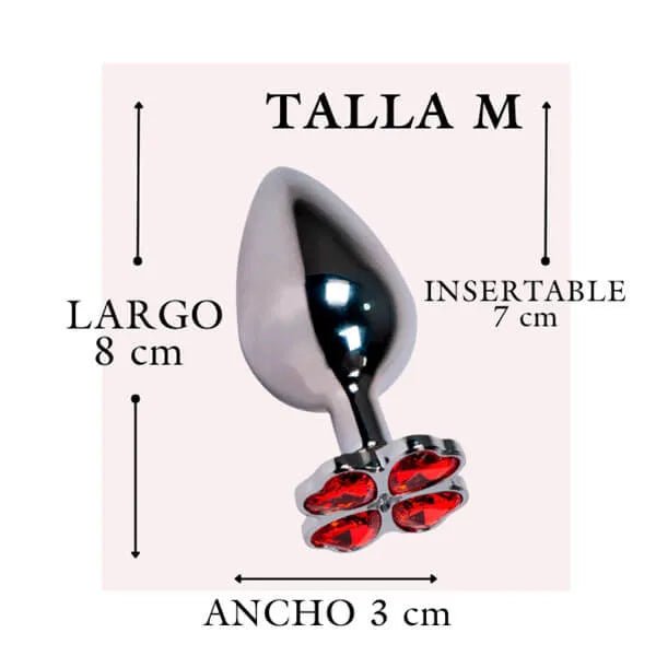 Plug de trébol talla M - Secretos.com