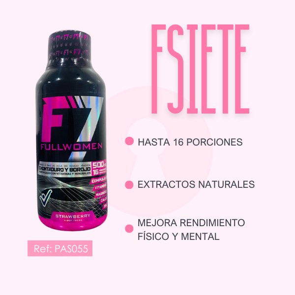 Potenciador femenino F7 jarabe 500 ml - Secretos.com