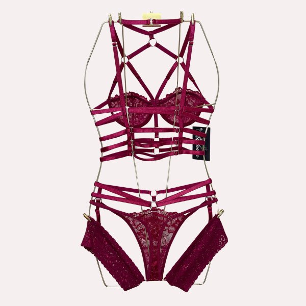 Set Anturia 2 piezas Vinotinto Talla S - Secretos.com