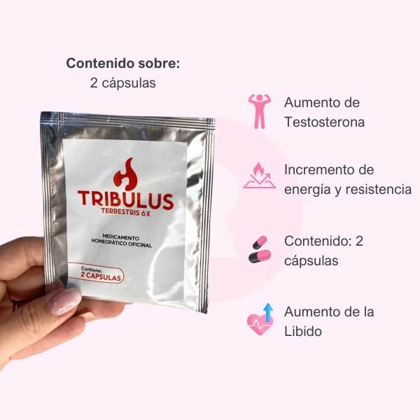 Sumplemento energético tribulus 2 cápsulas - Secretos.com