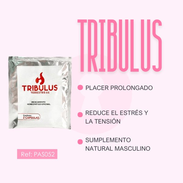 Sumplemento energético tribulus 2 cápsulas - Secretos.com