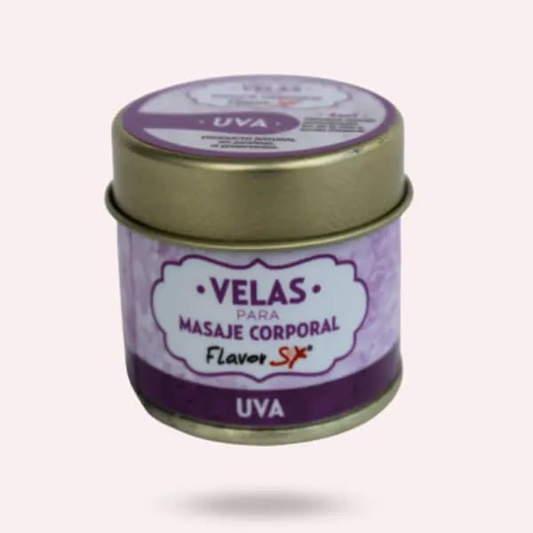 Vela Masaje Corporal UVA - Secretos.com