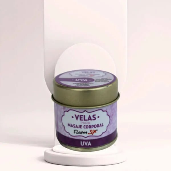 Vela Masaje Corporal UVA - Secretos.com