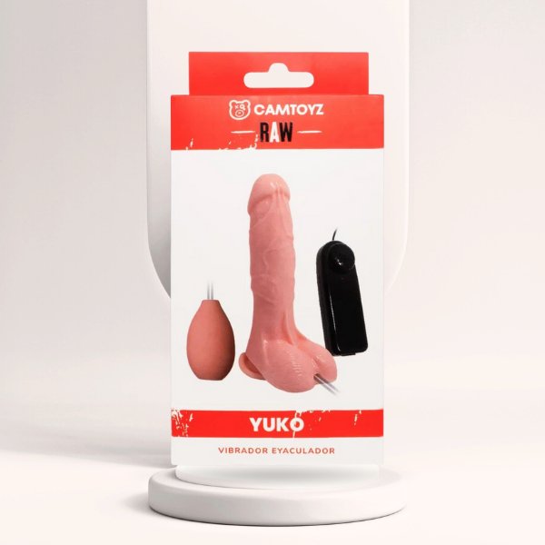 Vibrador Eyaculador Piel 19 cm - Secretos.com