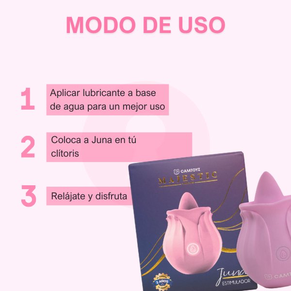 Vibrador Juna para clítoris - Secretos.com