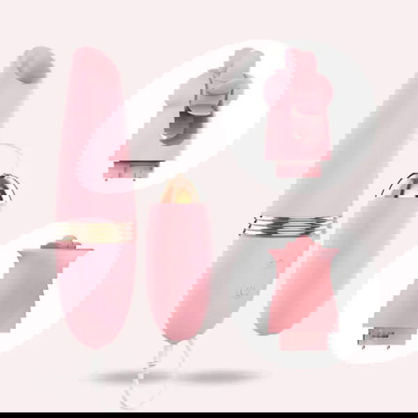 Vibrador Lust estimuladores intercambiables x3 - Secretos.com