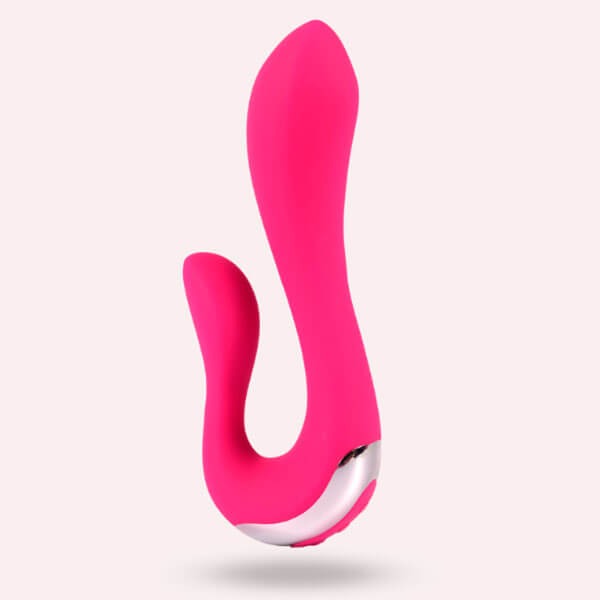 Vibrador Recargable Doble Motor Pía 17,5 cm - Secretos.com