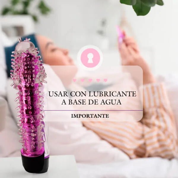 Vibrador con Textura Pilot 17 cm - Secretos.com