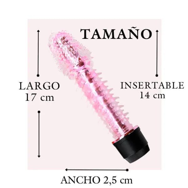 Vibrador con Textura Pilot 17 cm - Secretos.com
