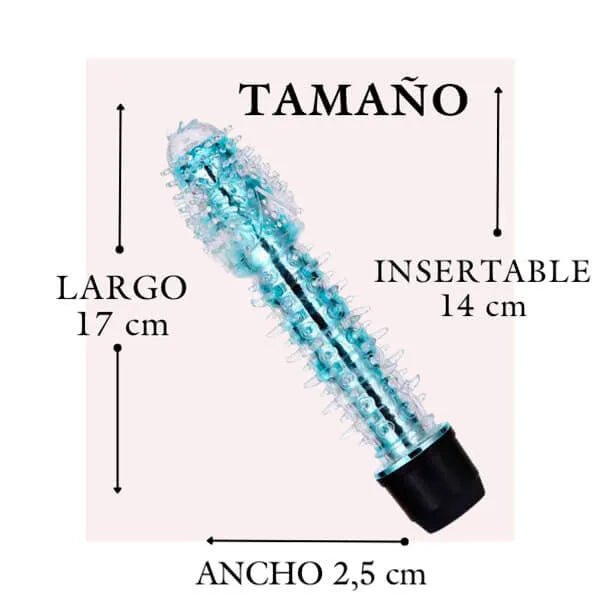 Vibrador con Textura Pilot 17 cm - Secretos.com