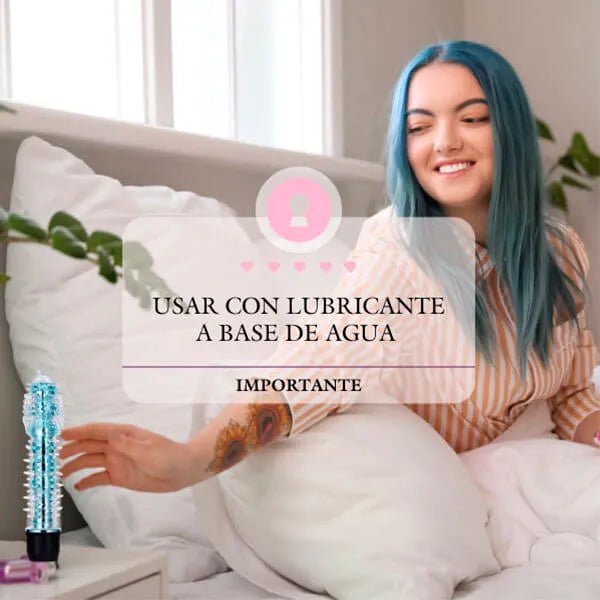 Vibrador con Textura Pilot 17 cm - Secretos.com