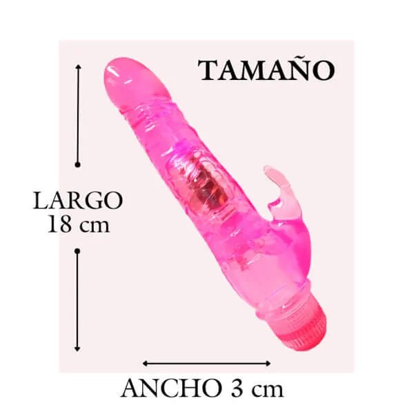 Vibrador cristal doble estimulación - Secretos.com