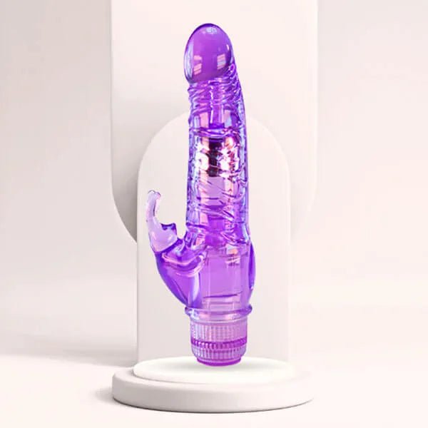 Vibrador cristal doble estimulación - Secretos.com