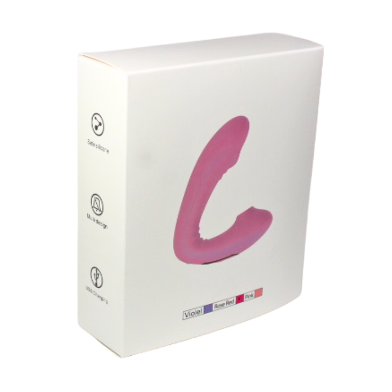 Vibrador succionador de clítoris con control remoto CAZZU - Secretos.com