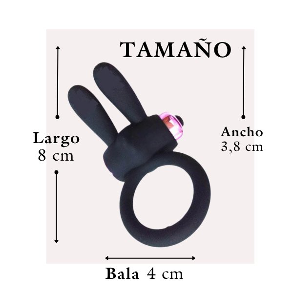 Anillo retardante vibrador con doble estimulación - Secretos.com