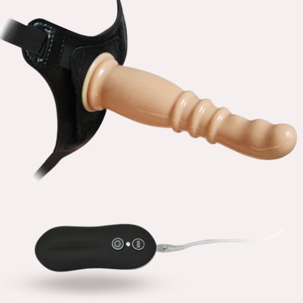 Arnés StrapOn Vibrador Heby - Secretos.com