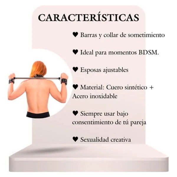 Barras de sometimiento para BDSM - Secretos.com