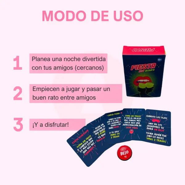 Cartas Eróticas Bebidas Parejas o Amigos - Secretos.com