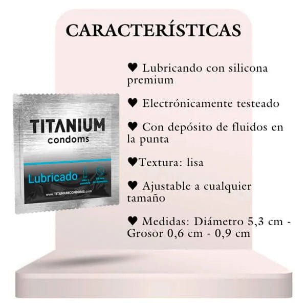 Condón lubricado x 3 Unidades - Secretos.com