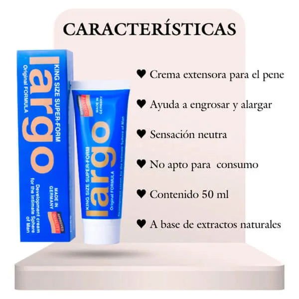 Crema Extensora Largo 50 ml - Secretos.com