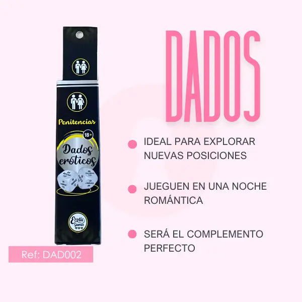 Dados Eróticos Heterosexual Penitencia - Secretos.com