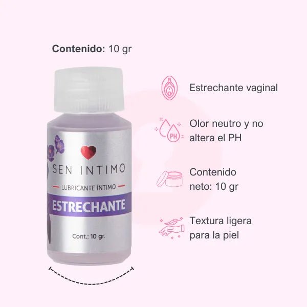 Estrechante Mora Vaginal 10 ml - Secretos.com