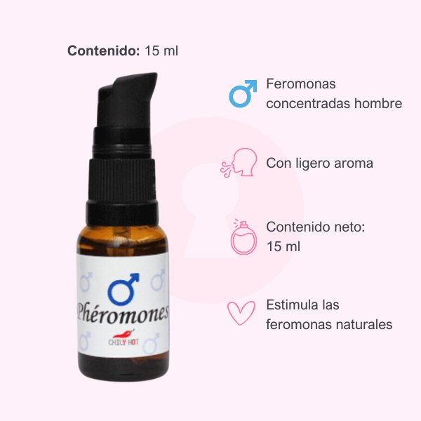 Feromonas Concentradas Para Hombre Chily Hot 15 ml - Secretos.com